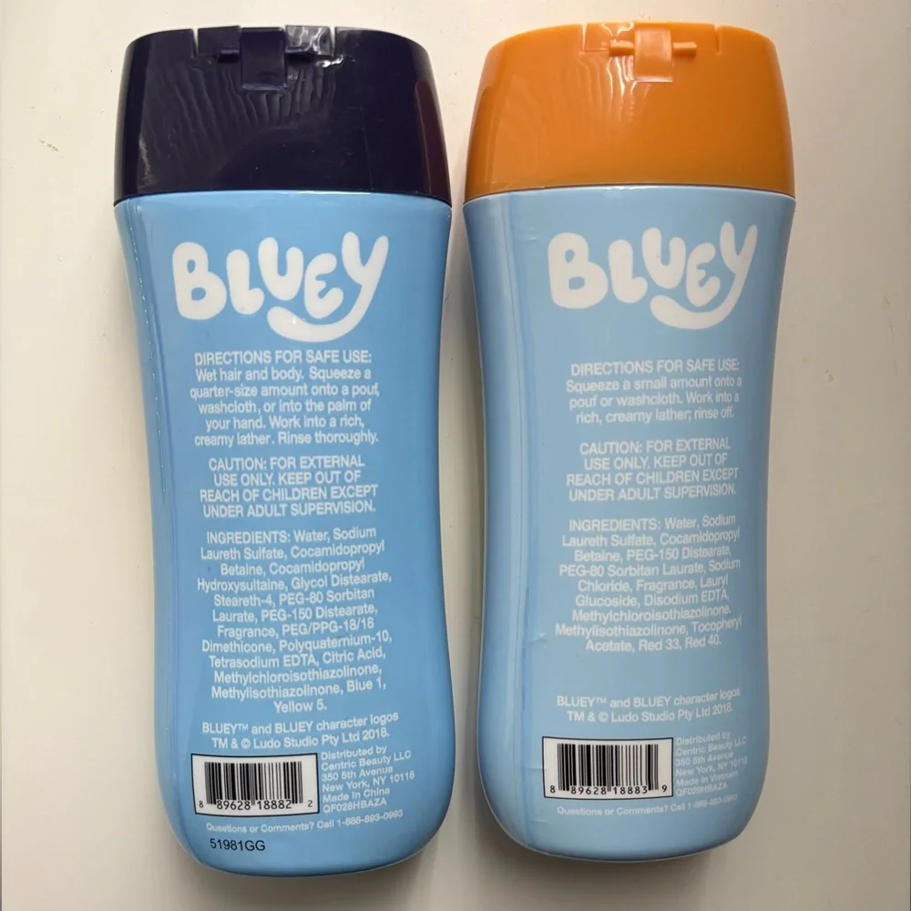 Bluey and Bingo Bath 3-in-1 and Body Wash Set